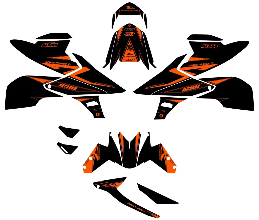 Okleina motocyklowa KTM - KTM-242