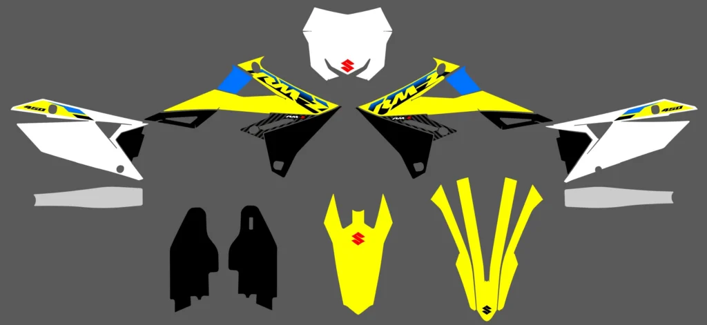 Okleina motocyklowa SUZUKI - SUZ-91