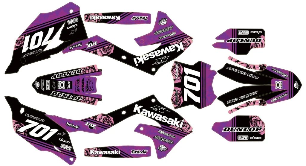 Okleina motocyklowa KAWASAKI - KAW-84