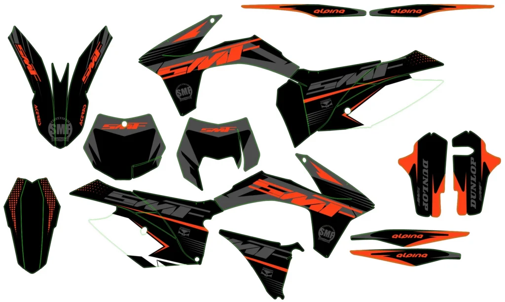 Okleina motocyklowa KTM - KTM-621