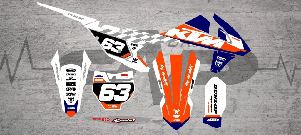 Okleina motocyklowa KTM - KTM-1019