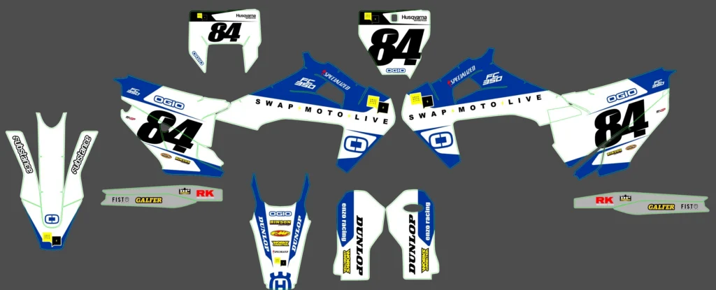 Okleina motocyklowa HUSQVARNA - HUSQ-177