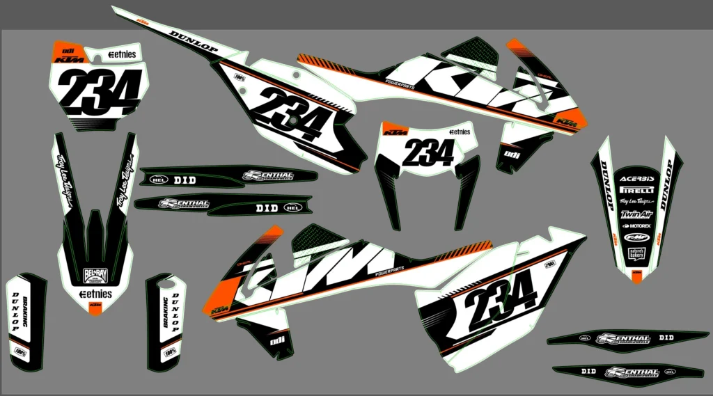 Okleina motocyklowa KTM - KTM-847
