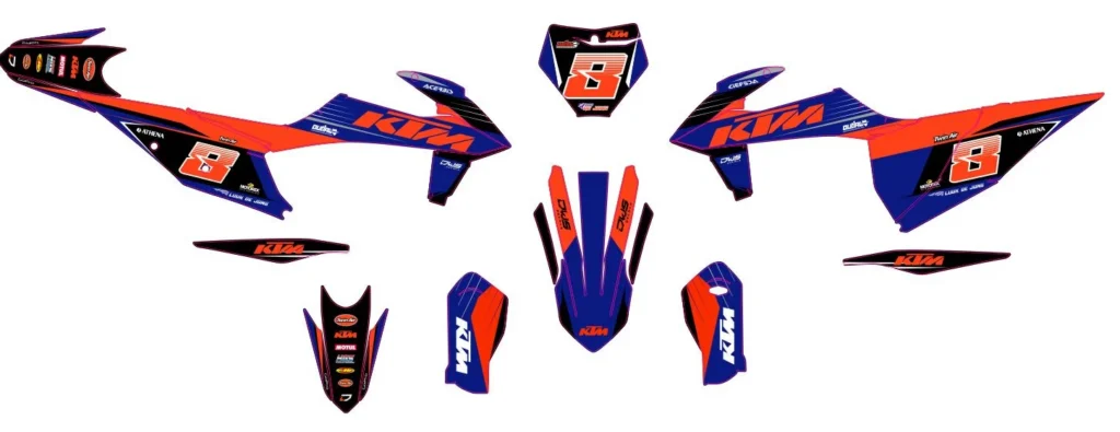 Okleina motocyklowa KTM - KTM-159