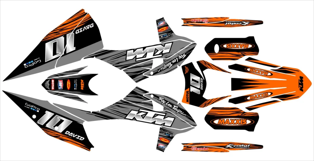Okleina motocyklowa KTM - KTM-483