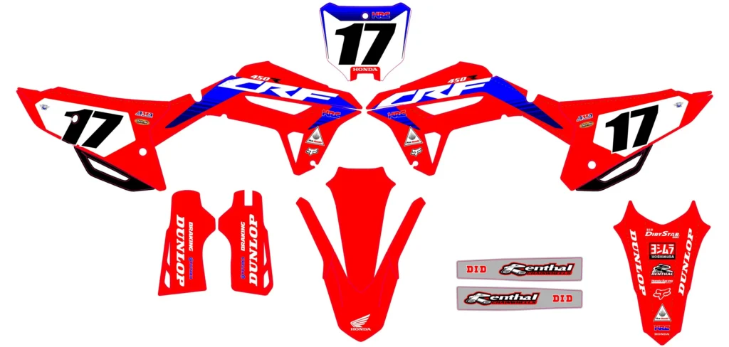 Okleina motocyklowa HONDA - HON-126