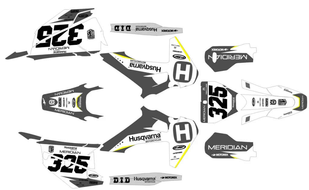 Okleina motocyklowa HUSQVARNA - HUSQ-178