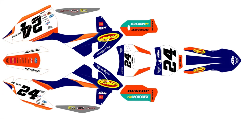 Okleina motocyklowa KTM - KTM-1127