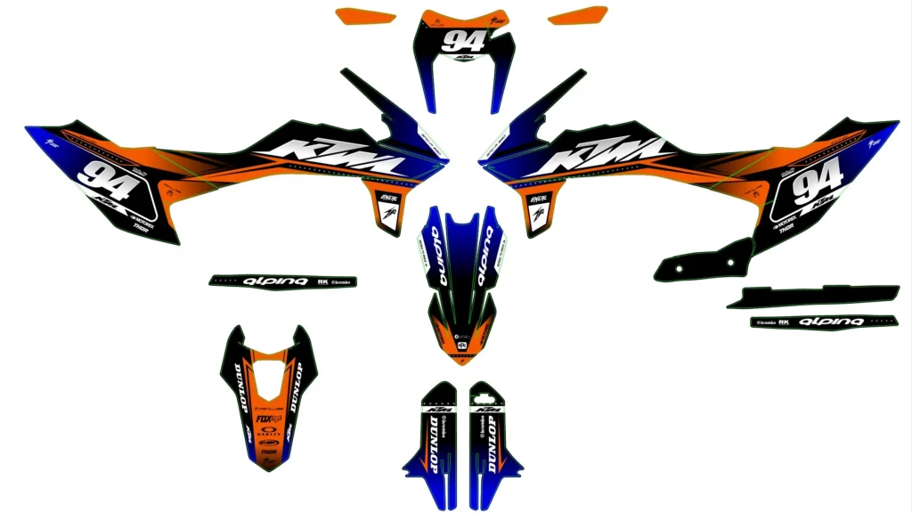 Okleina motocyklowa KTM - KTM-436