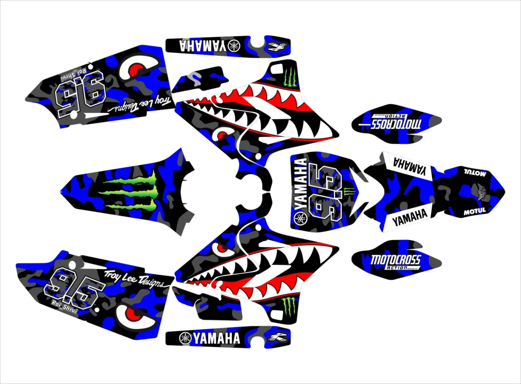 Okleina motocyklowa YAMAHA - YAM-206