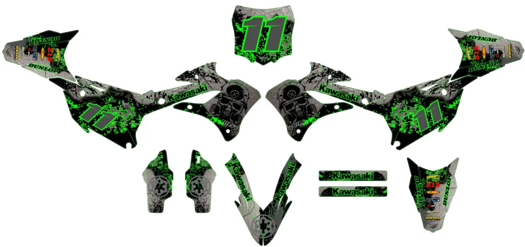 Okleina motocyklowa KAWASAKI - KAW-92