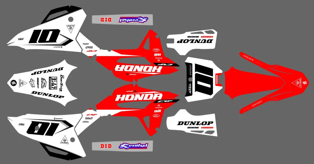 Okleina motocyklowa HONDA - HON-131