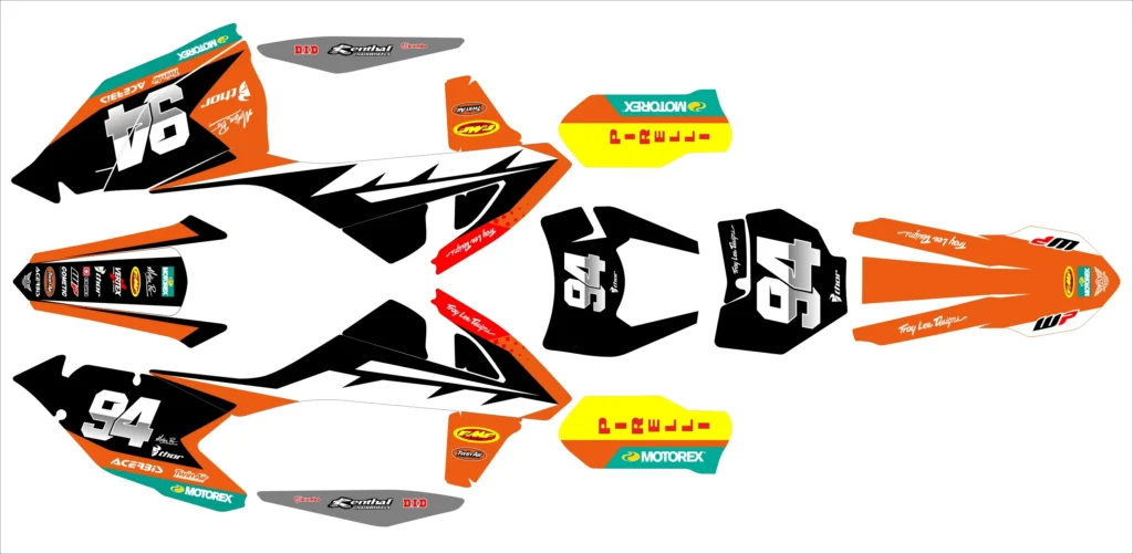 Okleina motocyklowa KTM - KTM-1101
