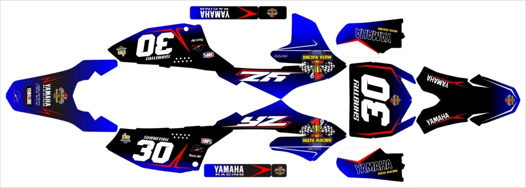 Okleina motocyklowa YAMAHA - YAM-214