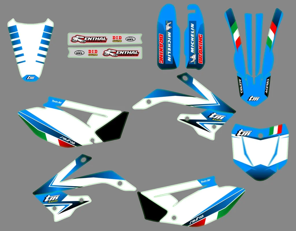 Okleina motocyklowa TM Racing - TMR-27