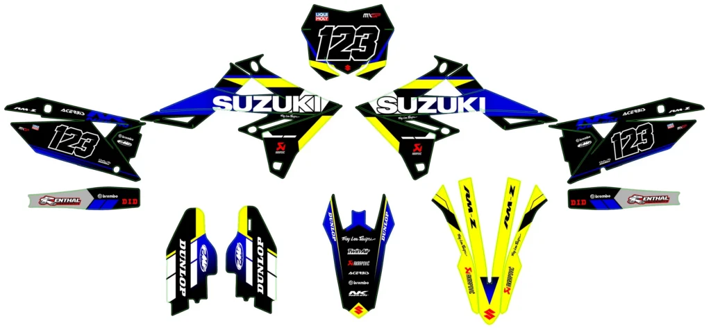 Okleina motocyklowa SUZUKI - SUZ-38