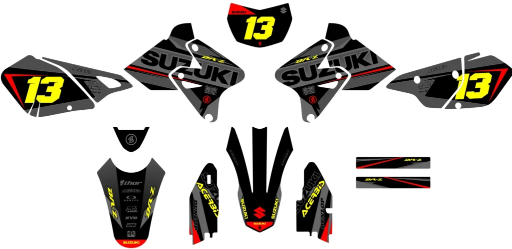 Okleina motocyklowa SUZUKI - SUZ-37
