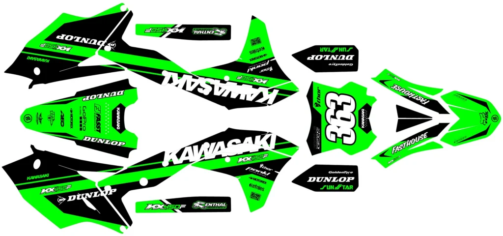 Okleina motocyklowa KAWASAKI - KAW-31
