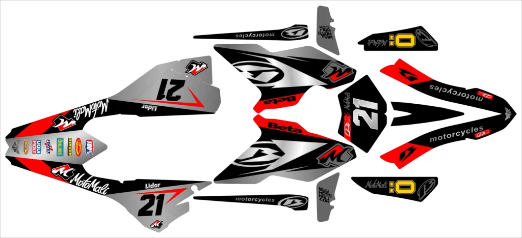 Okleina motocyklowa BETA - BETA-27