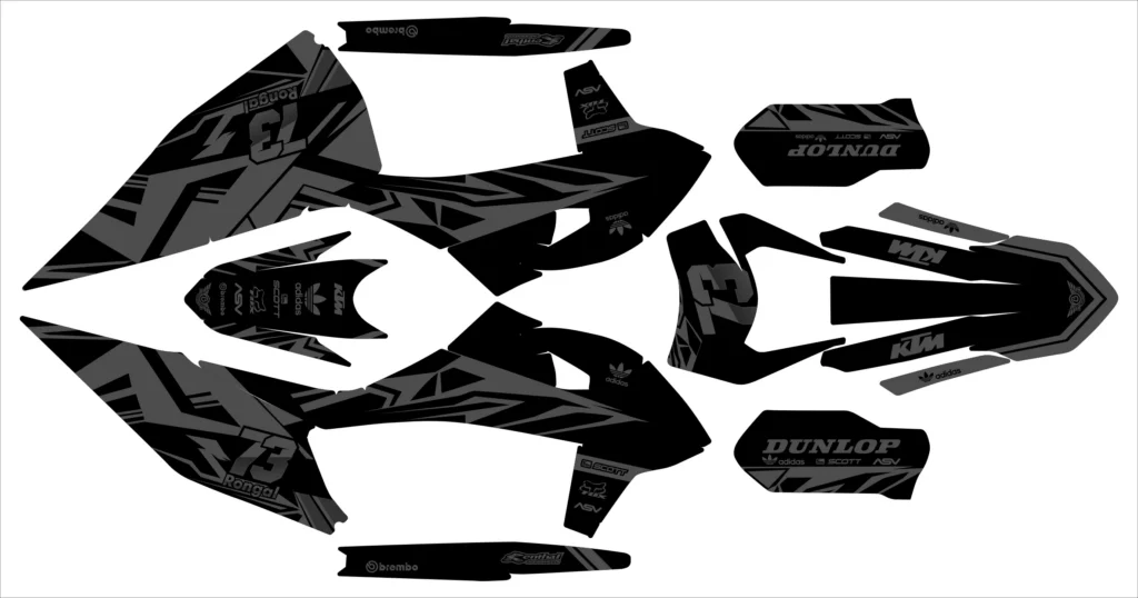 Okleina motocyklowa KTM - KTM-853
