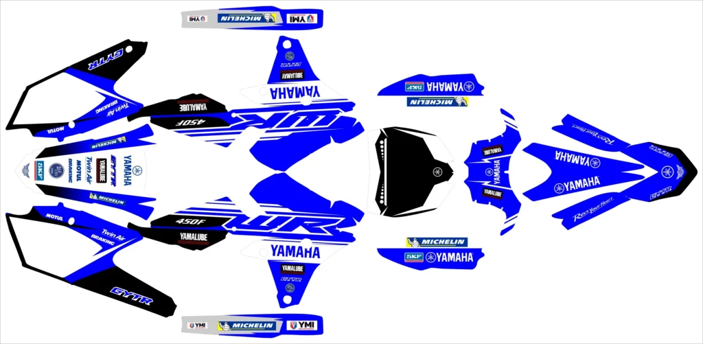 Okleina motocyklowa YAMAHA - YAM-216