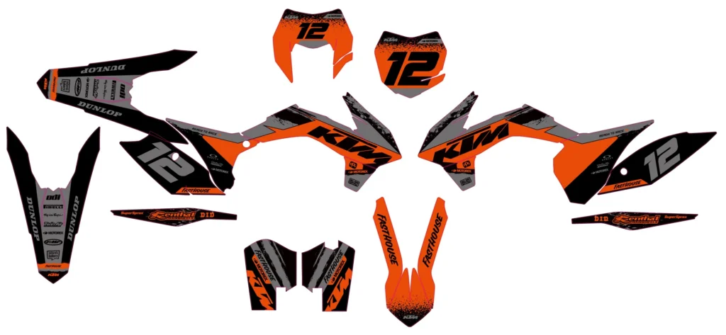 Okleina motocyklowa KTM - KTM-560