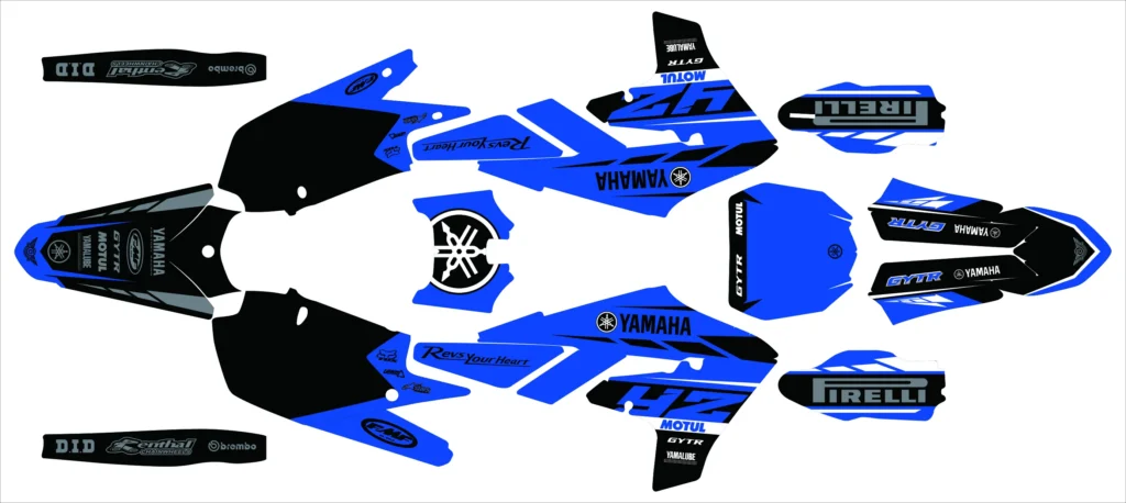 Okleina motocyklowa YAMAHA - YAM-221
