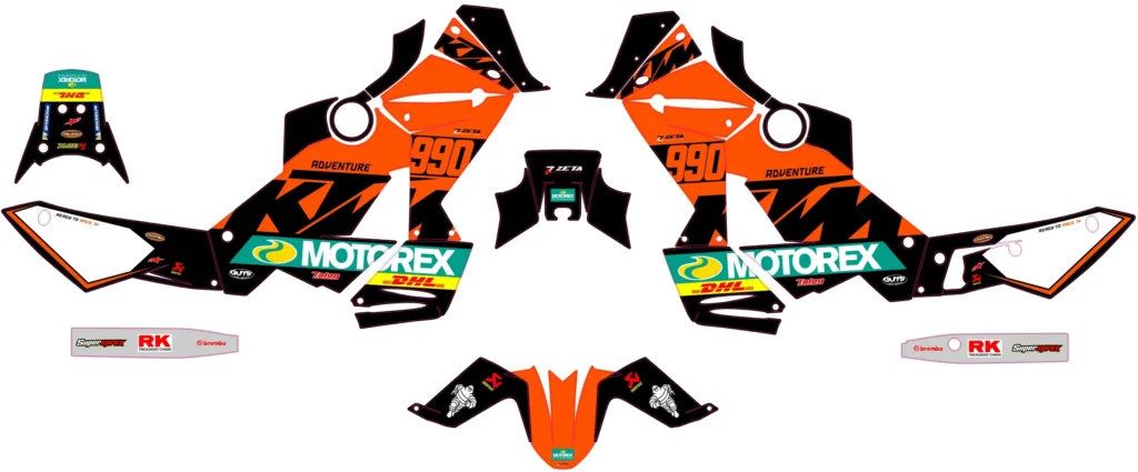 Okleina motocyklowa KTM - KTM-585