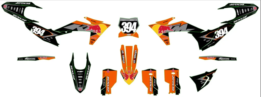 Okleina motocyklowa KTM - KTM-505