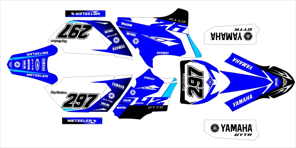 Okleina motocyklowa YAMAHA - YAM-223