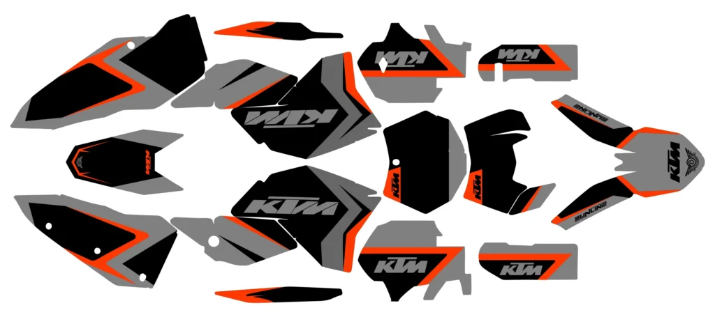 Okleina motocyklowa KTM - KTM-855