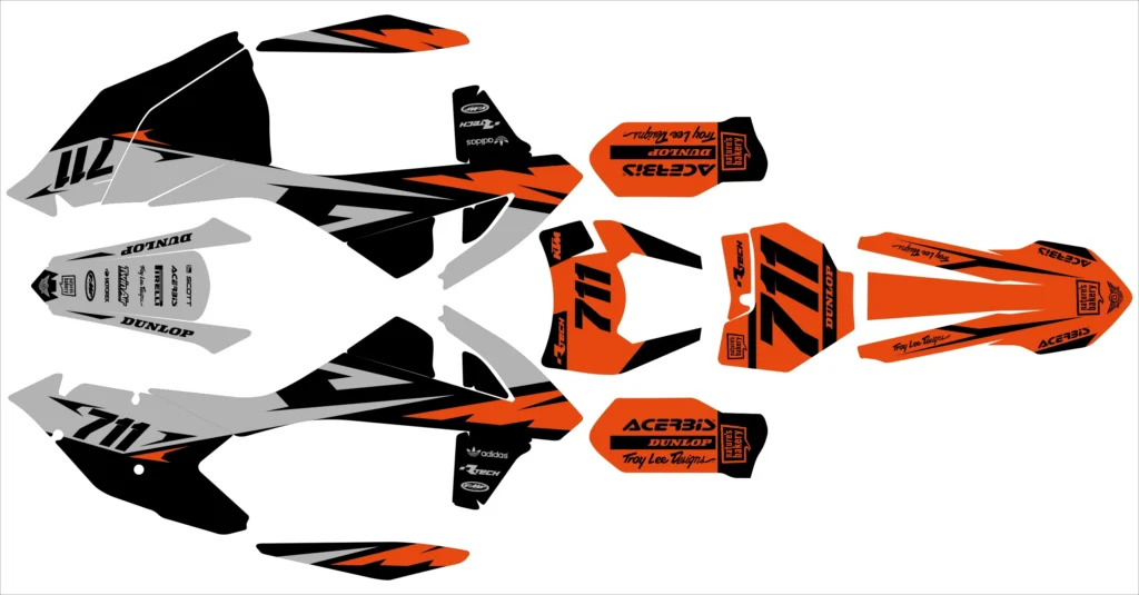 Okleina motocyklowa KTM - KTM-1060