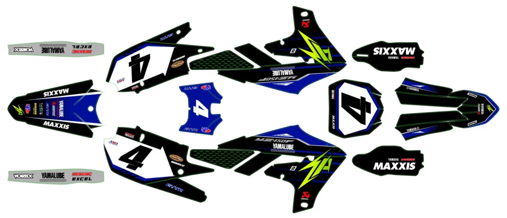 Okleina motocyklowa YAMAHA - YAM-229
