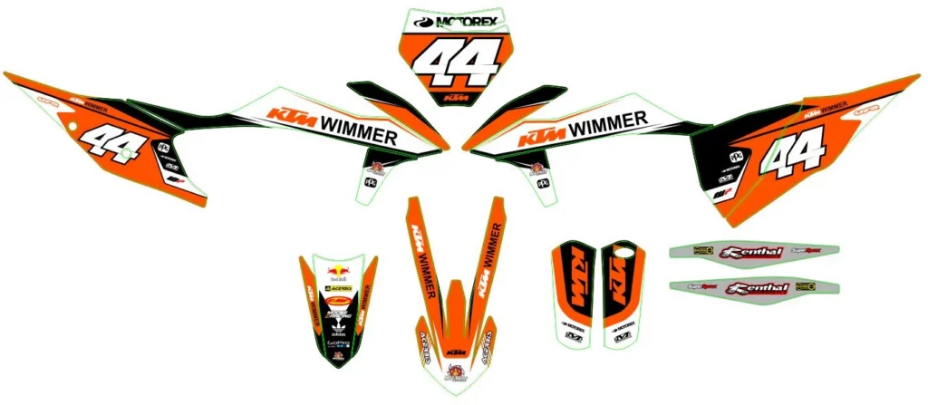 Okleina motocyklowa KTM - KTM-186