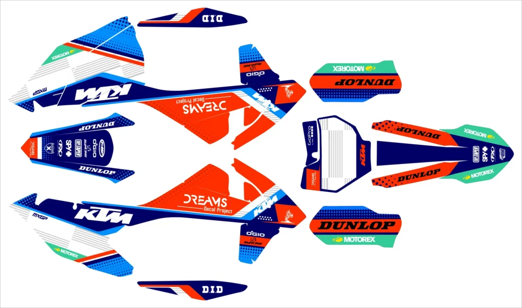 Okleina motocyklowa KTM - KTM-1147