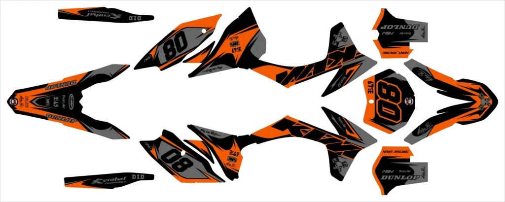 Okleina motocyklowa KTM - KTM-1123