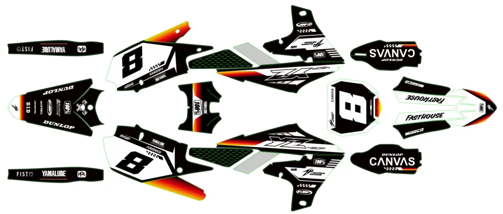 Okleina motocyklowa YAMAHA - YAM-232