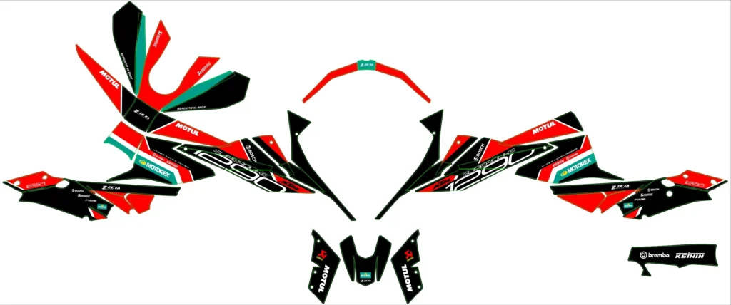 Okleina motocyklowa KTM - KTM-501