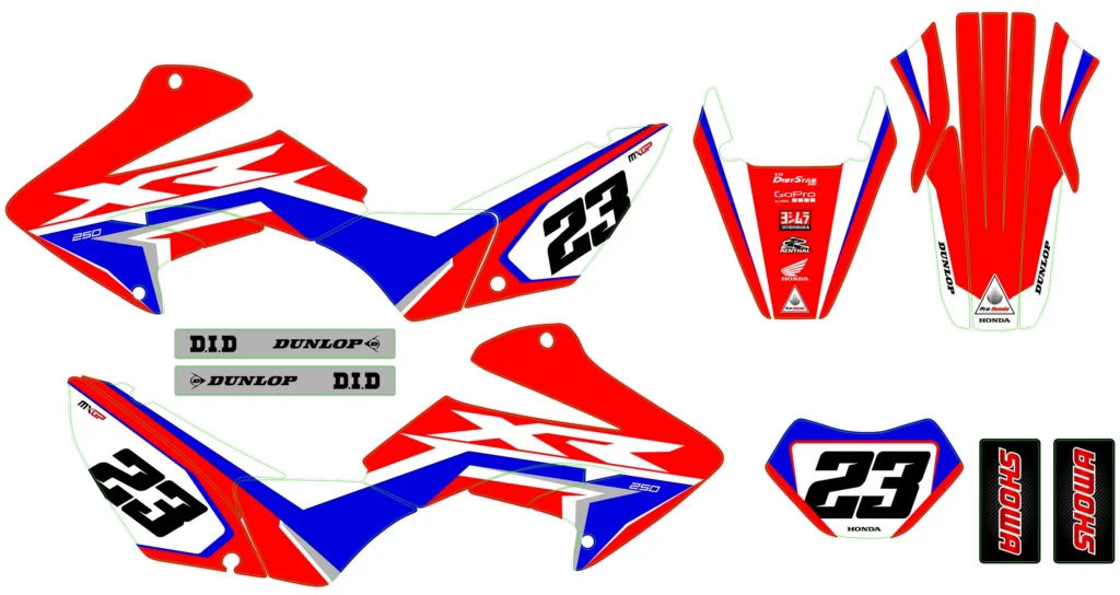 Okleina motocyklowa HONDA - HON-149