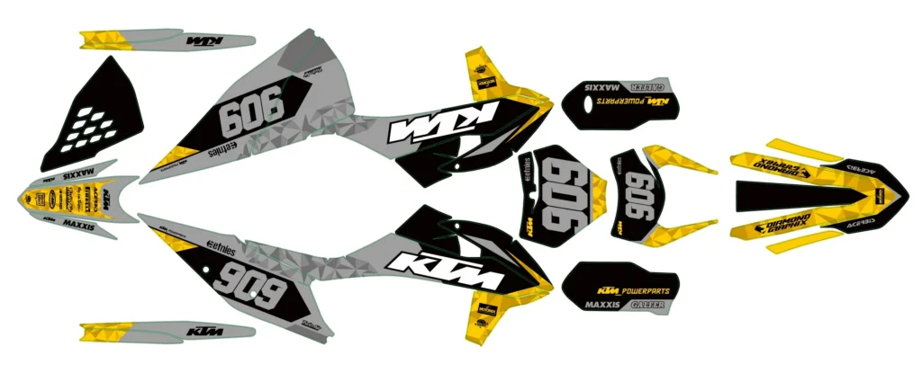 Okleina motocyklowa KTM - KTM-531