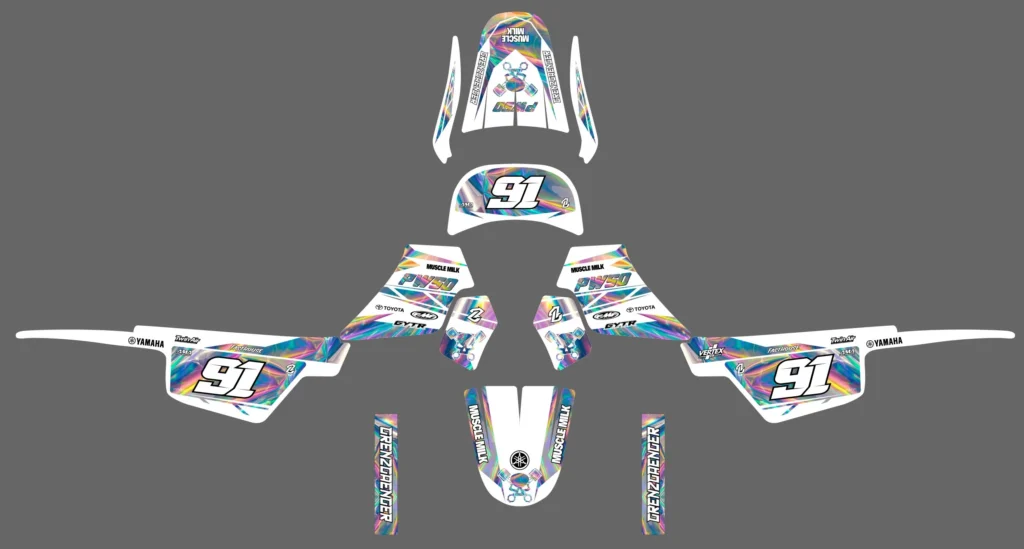 Okleina motocyklowa YAMAHA - YAM-233