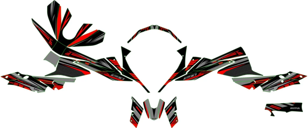 Okleina motocyklowa KTM - KTM-551