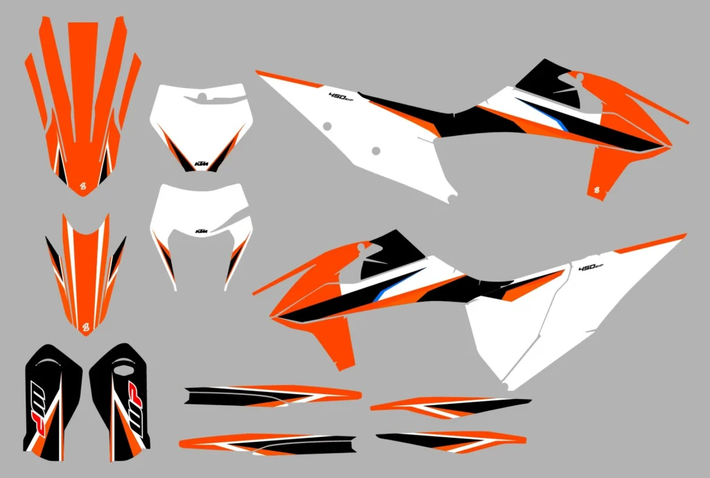 Okleina motocyklowa KTM - KTM-248