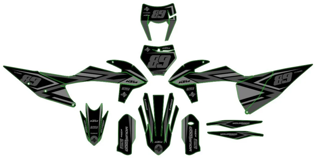 Okleina motocyklowa KTM - KTM-134