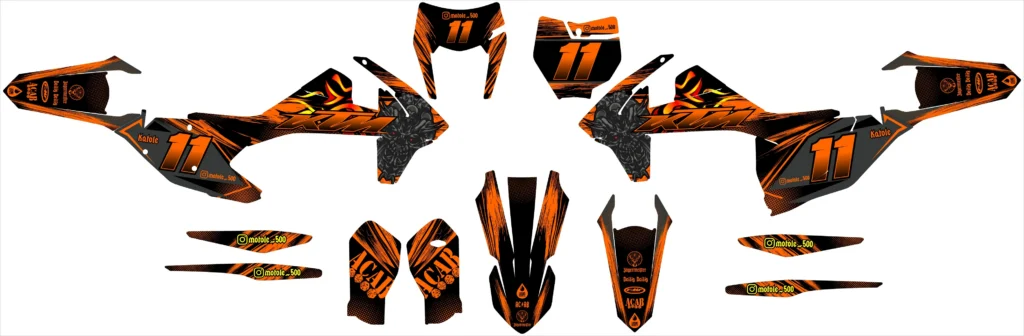 Okleina motocyklowa KTM - KTM-1173