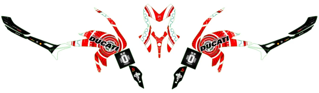 Okleina motocyklowa BMW - BMW-20