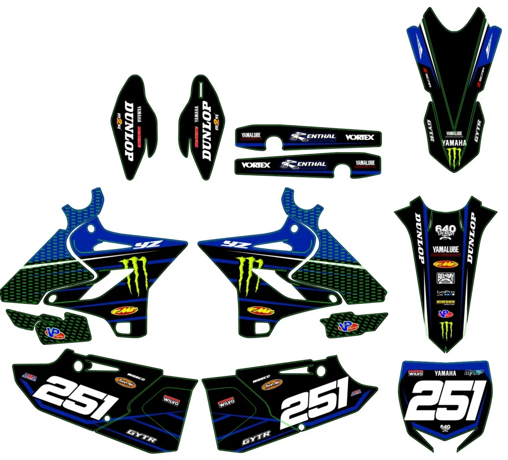 Okleina motocyklowa YAMAHA - YAM-111