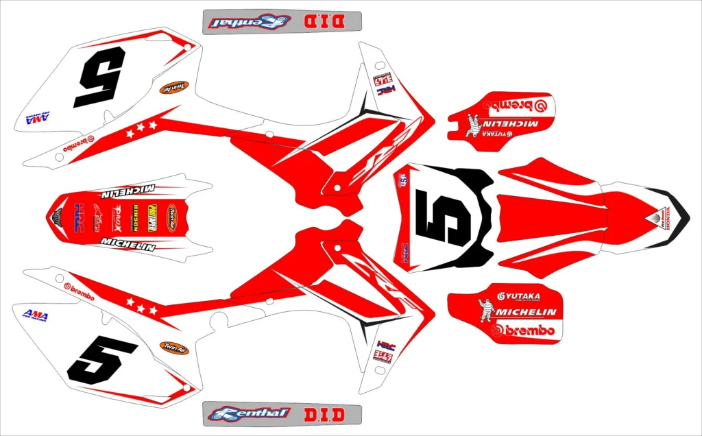 Okleina motocyklowa HONDA - HON-49