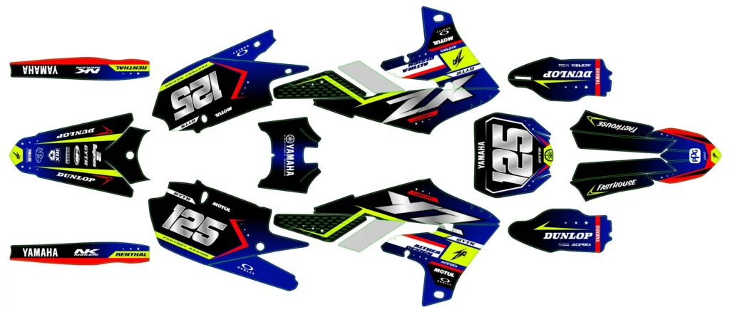 Okleina motocyklowa YAMAHA - YAM-236
