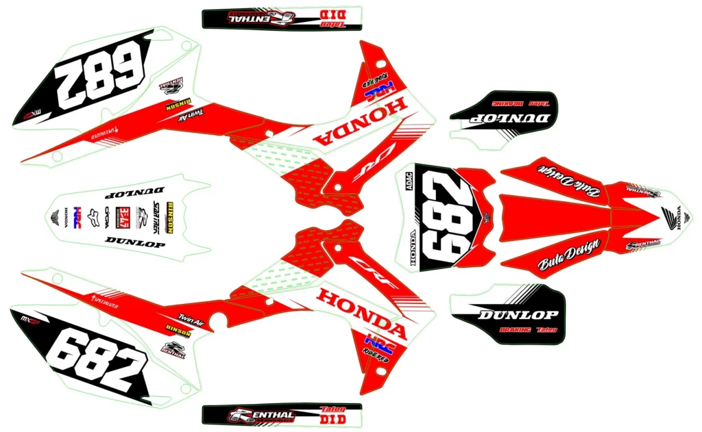 Okleina motocyklowa HONDA - HON-153
